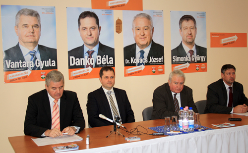 Békés megye 3 sz. választókörzet jelöltje Kovács József (Fidesz)